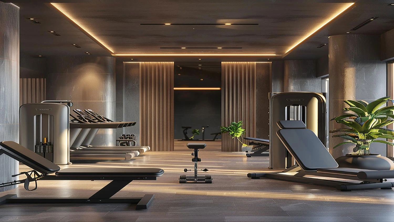Boutique Fitness Studios at The Row Saadiyat Amenities | ELIVA Real Estate
