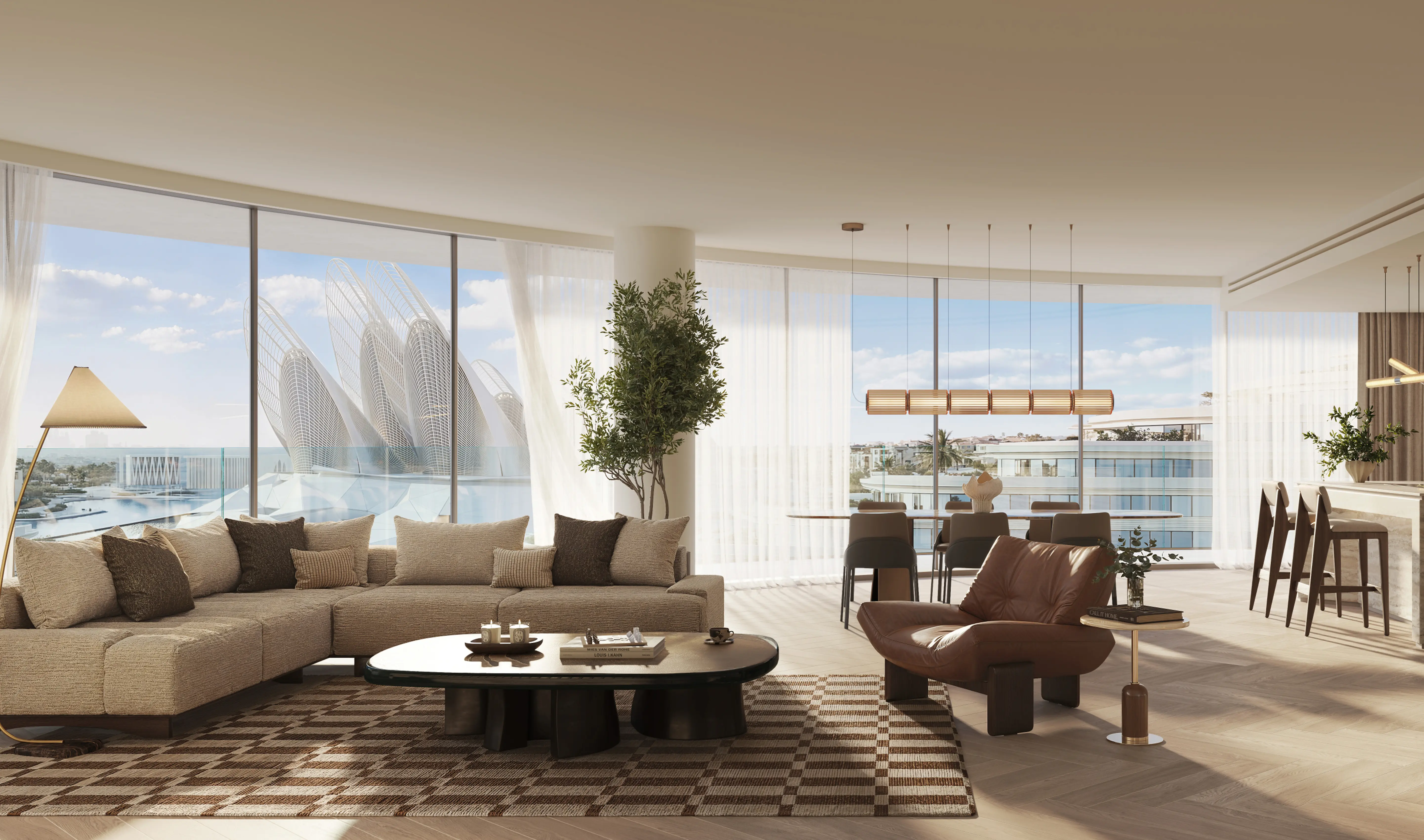 Luxury Apartments at The Row Saadiyat by Aldar – Sea View Residences in Abu Dhabi | ELIVA Real Estate